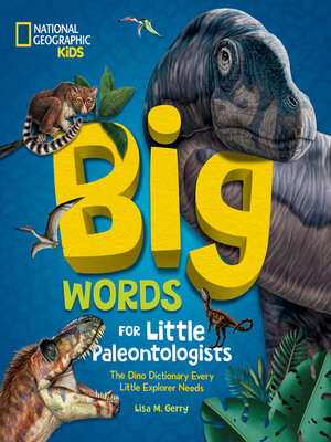 cover image of Big Words for Little Paleontologists